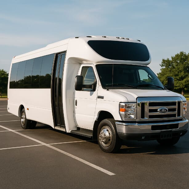 Bus Rental Company Kansas City 20 Passenger Minibus