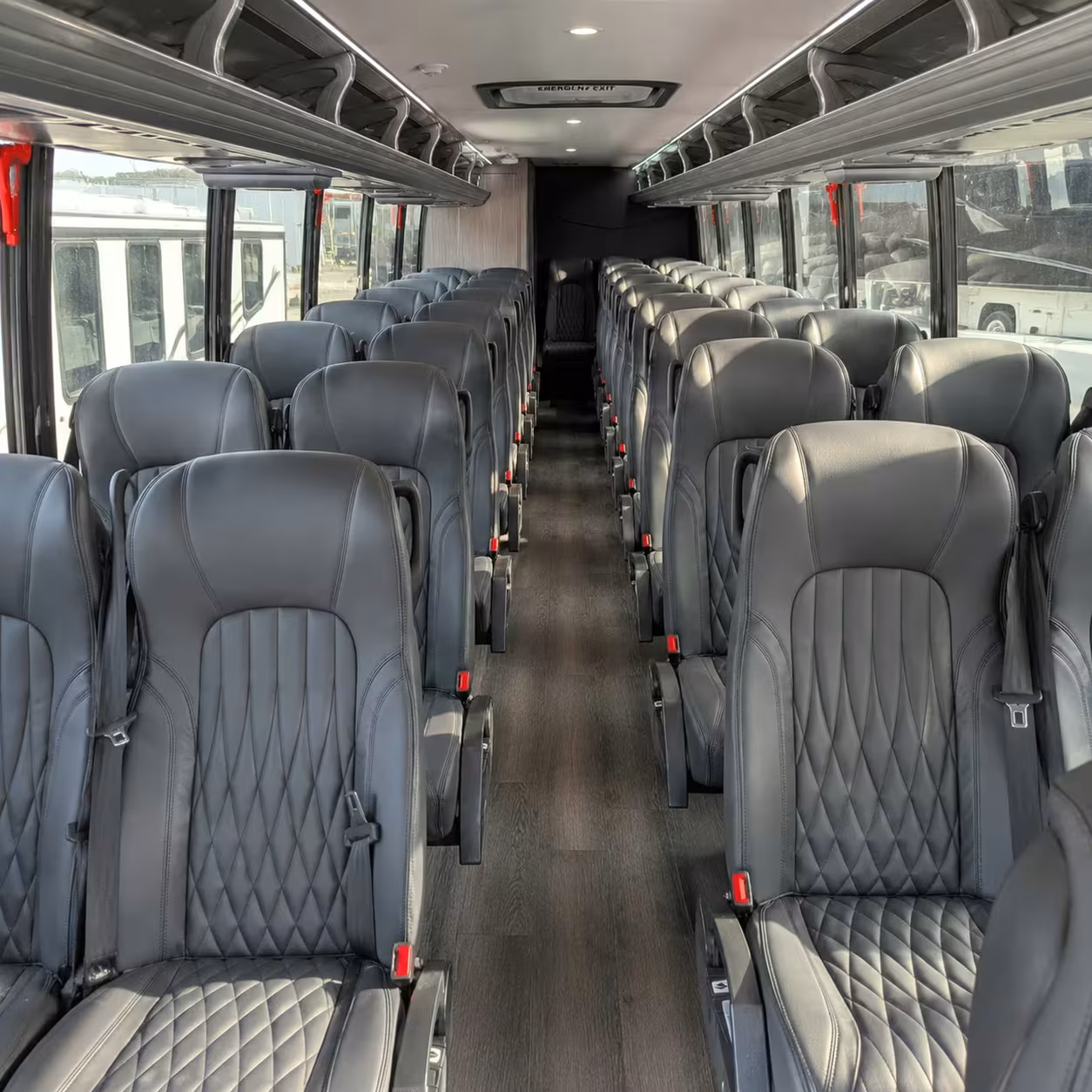 35 passenger minibus inside