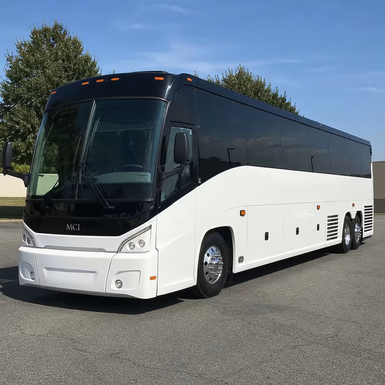 long distance wedding shuttle buses from kansas city